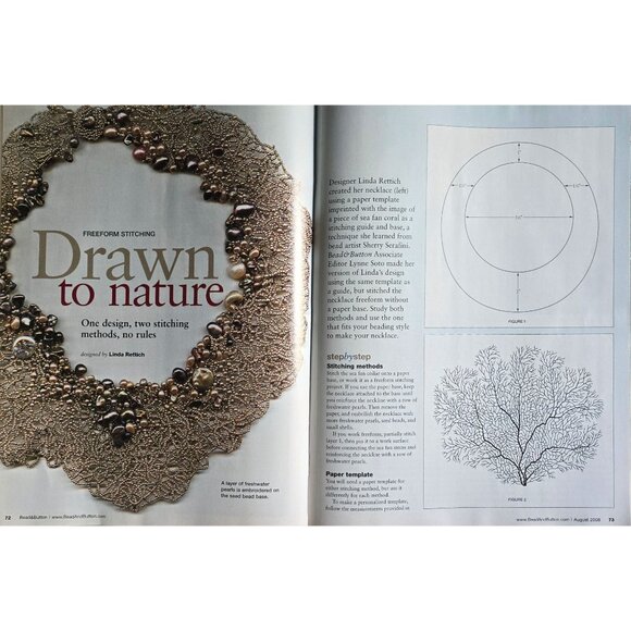 Bead And Button Magazine August 2008 Create A Beautiful Wire Work Pendant - Picture 12 of 14